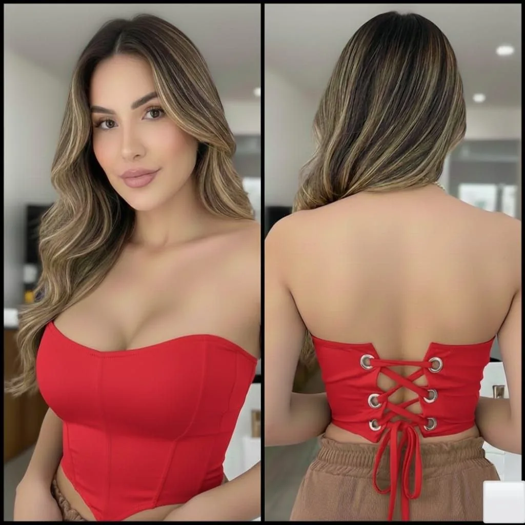 ✨💖 Corset en Bengalina Licrada 💖✨ imagen 7