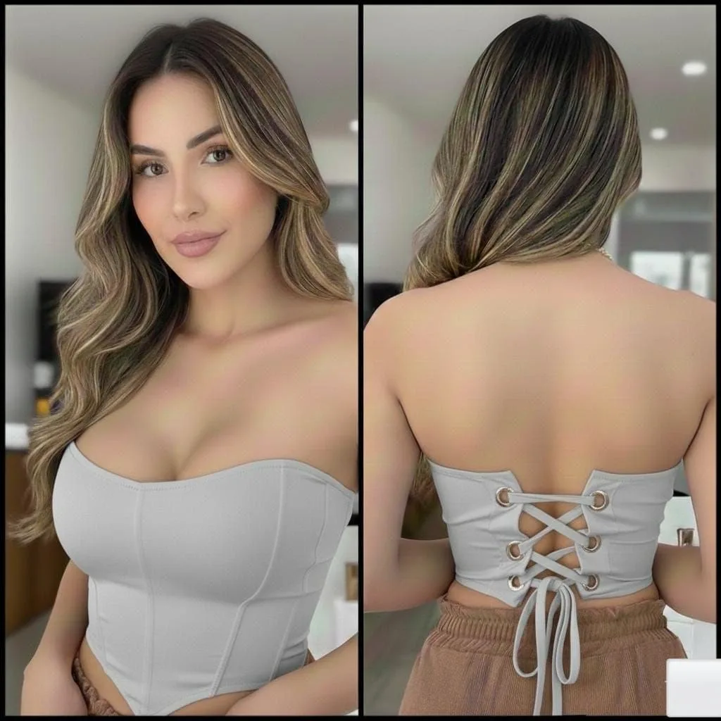 ✨💖 Corset en Bengalina Licrada 💖✨ imagen 9