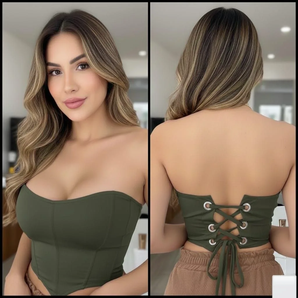 ✨💖 Corset en Bengalina Licrada 💖✨ imagen 6