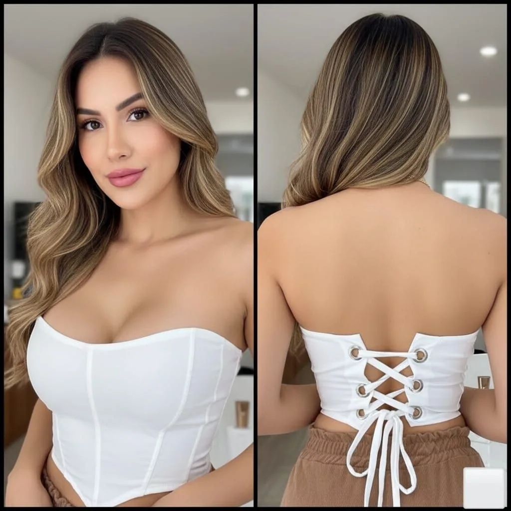✨💖 Corset en Bengalina Licrada 💖✨ imagen 3