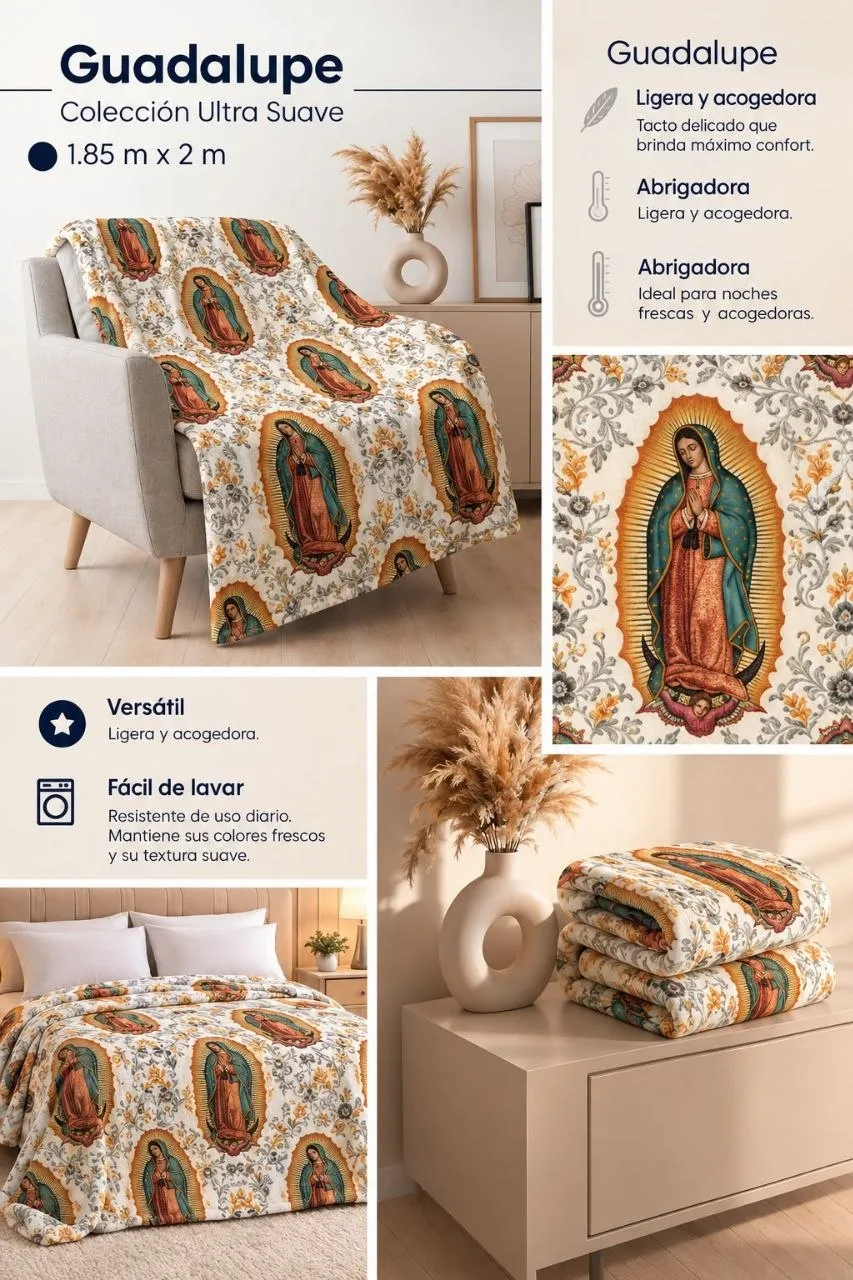 🛏️ COBIJA ESTAMPADA🐑 En ovejero imagen 4