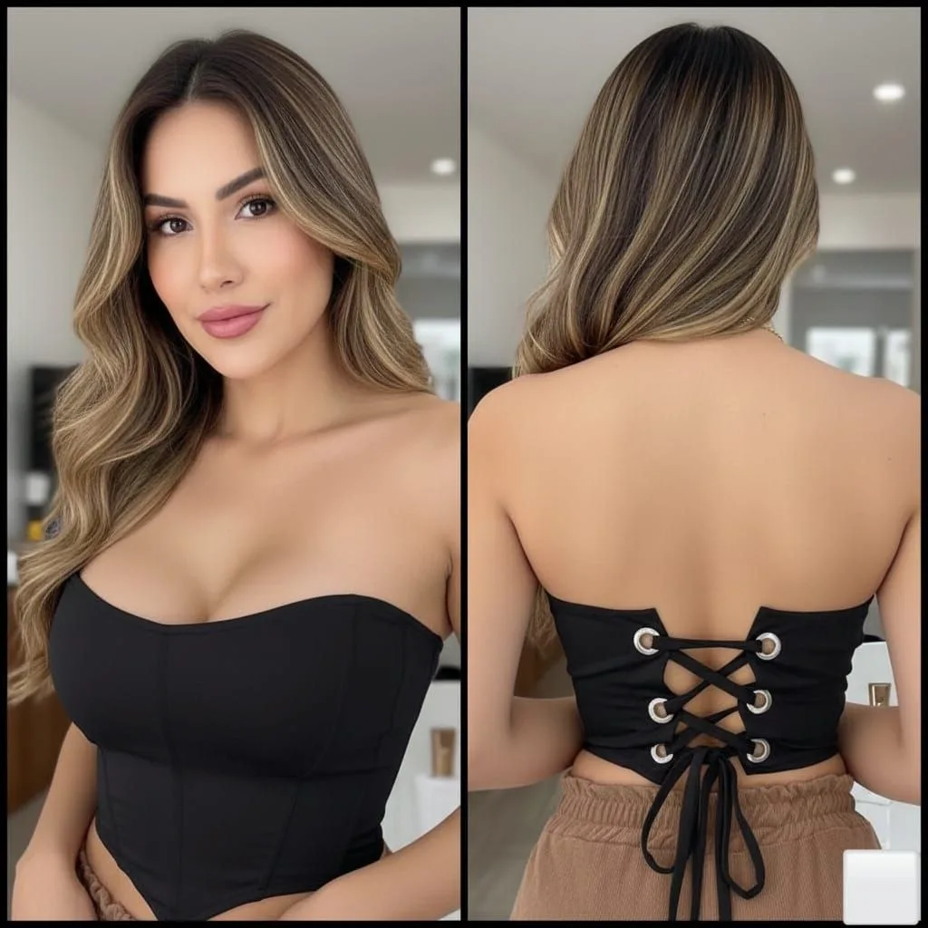 ✨💖 Corset en Bengalina Licrada 💖✨ imagen 5